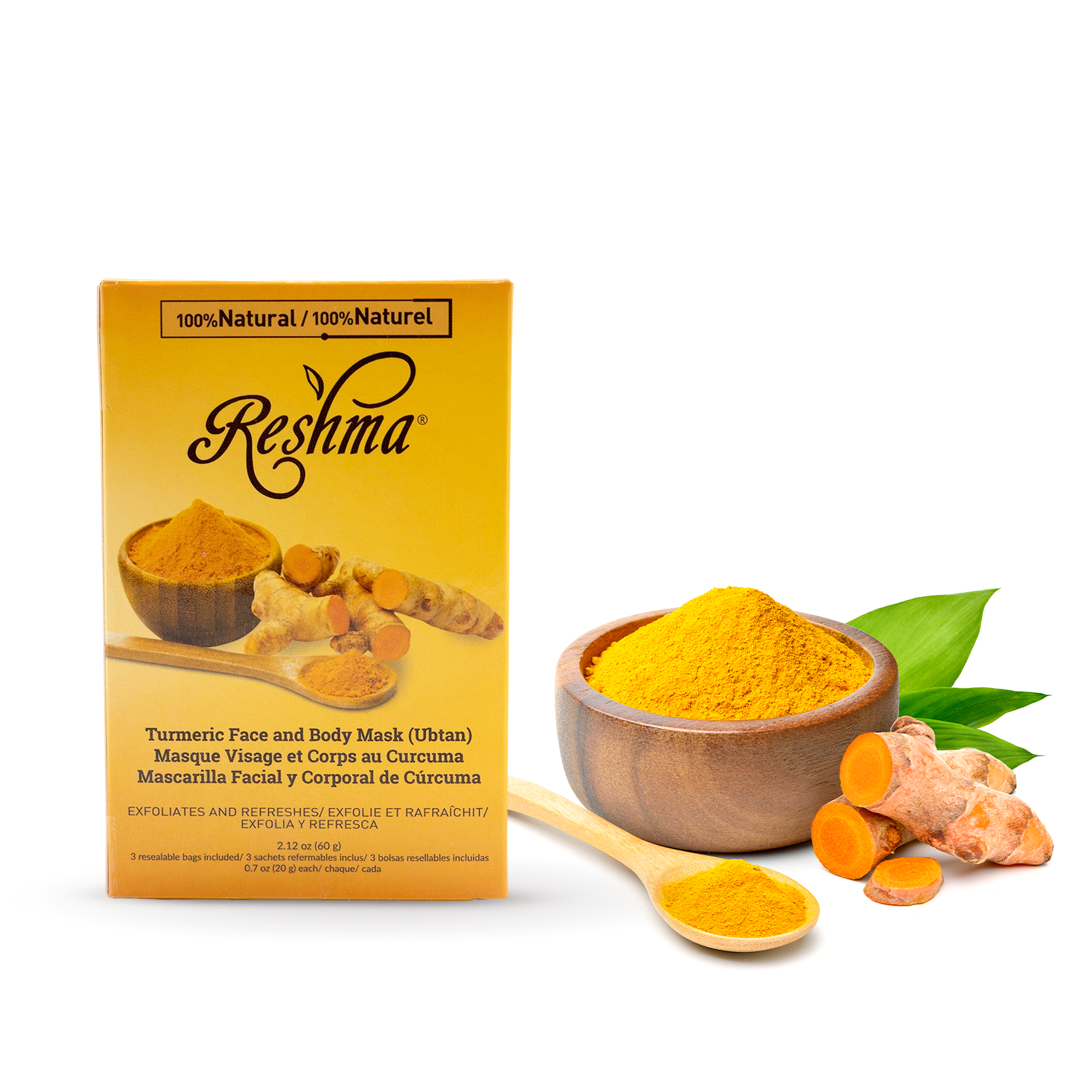 Reshma Ubtan - Turmeric Face Mask