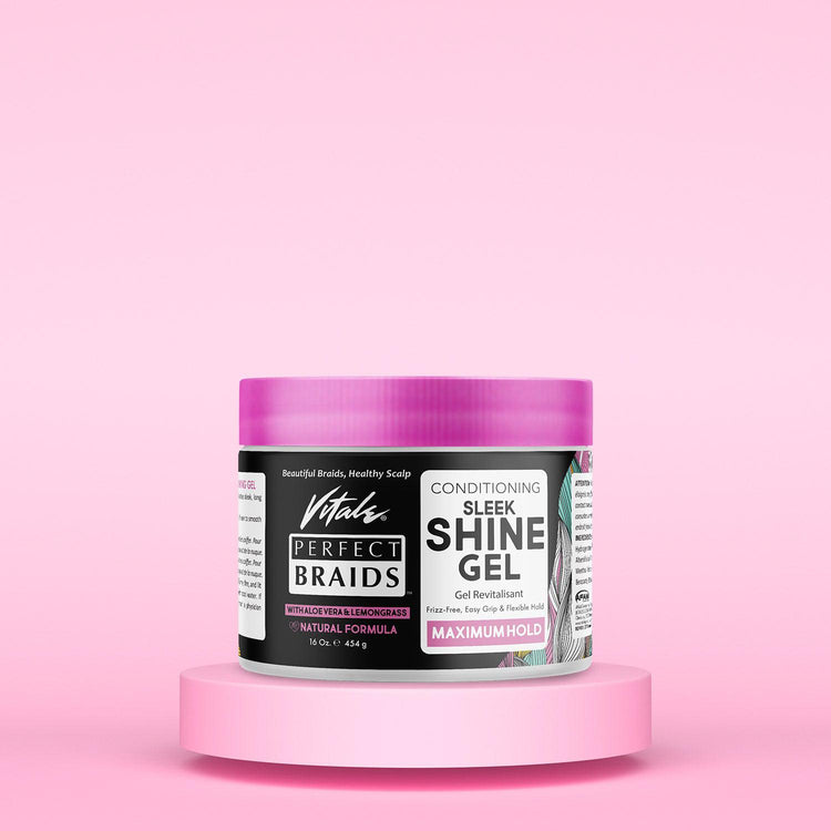 Vitale Perfect Braids Sleek Shine Gel - Maximum Hold