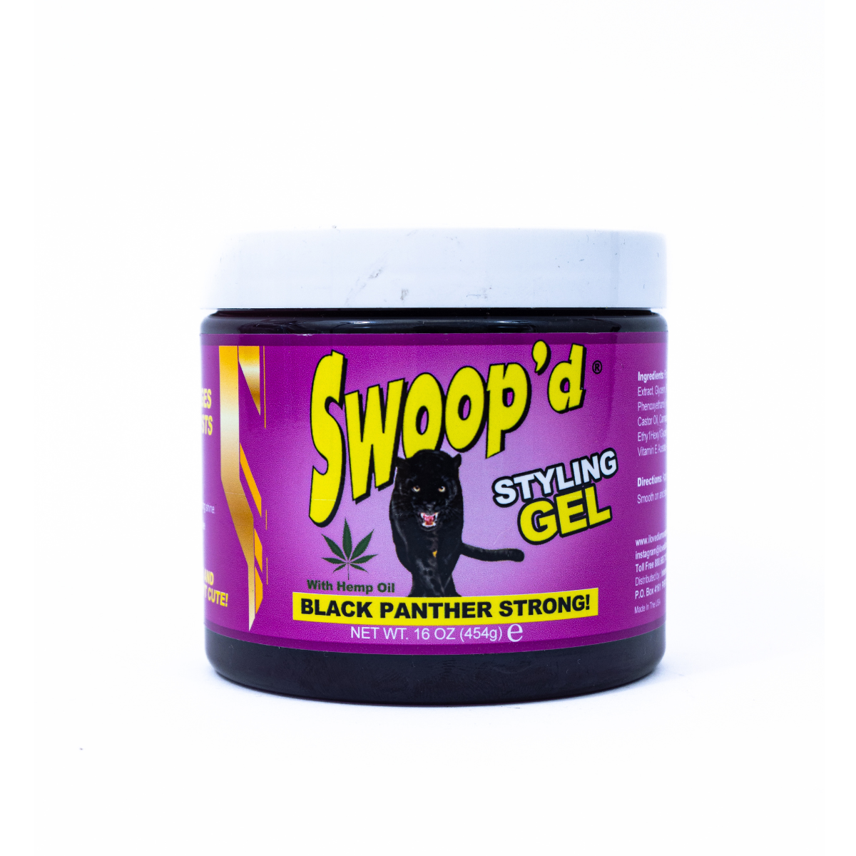 Black Panther Strong Swoop'd Styling Gel