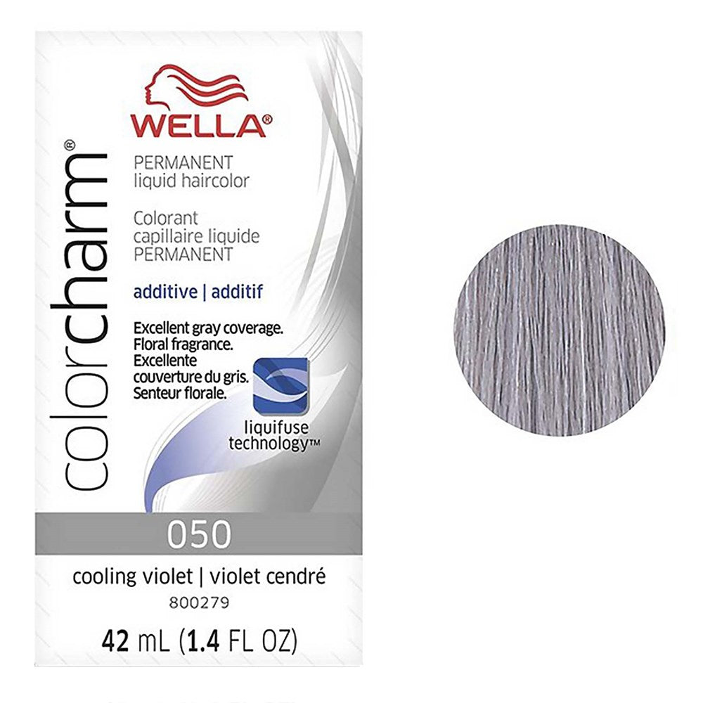 Wella Color Charm Permanent Liquid Hair Color Additive - 050 Cooling Violet