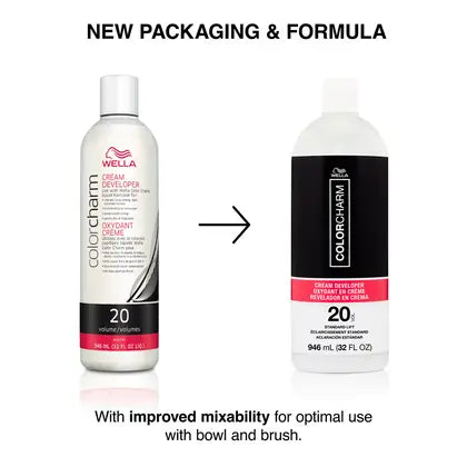 Wella Color Charm Creme Developer - 20 Volume