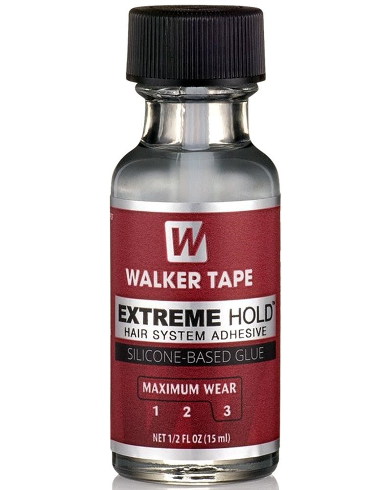 Walker Tape Extreme Hold Silicone-Based Brush-On Adhesive Glue 0.5oz