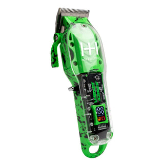 Hot & Hotter Professional Rechargeable Cordless Clippers - Space Green #5787