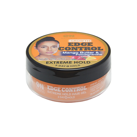 ON Natural 3 Day+ Hold Edge Control Extreme Hold - Mango & Pomegranate 3.4oz