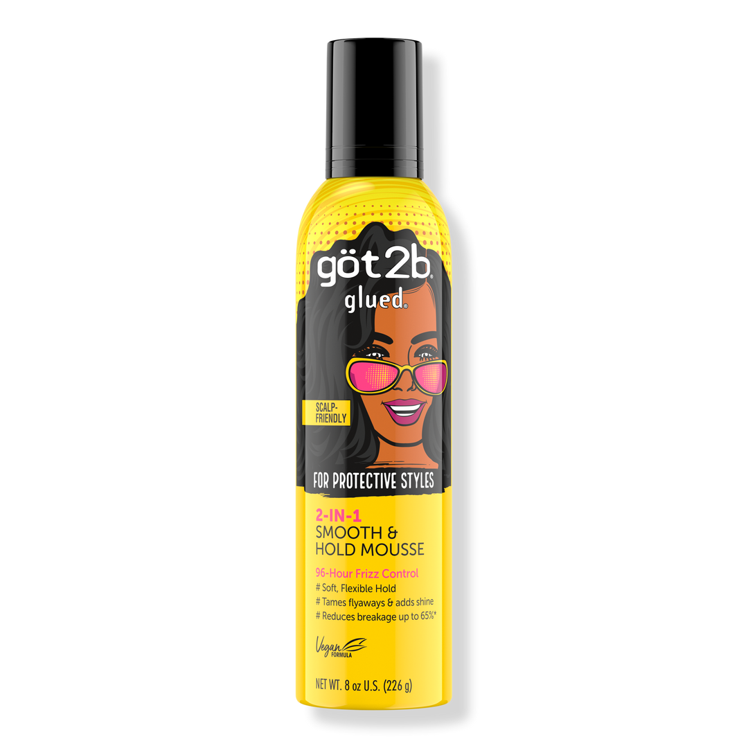 got2b Glued 2-In-1 Smooth & Hold Mousse