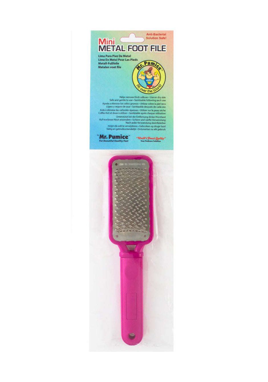 Mr. Pumice Metal Foot File - Mini Travel Size - 0