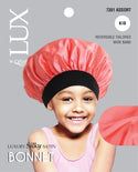 Qfitt LUX Kids Luxury Silky Satin Bonnet #7301 Assorted
