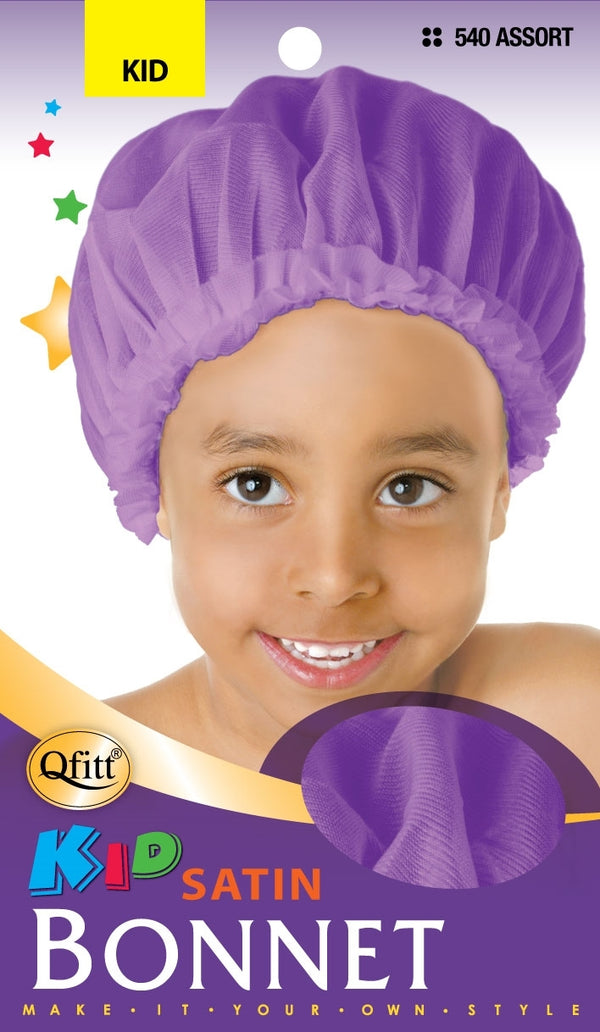 Kids clearance satin bonnet