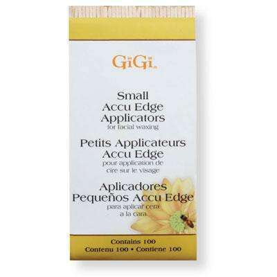 GiGi Small Accu Edge Applicators For Facial Waxing - Deluxe Beauty Supply