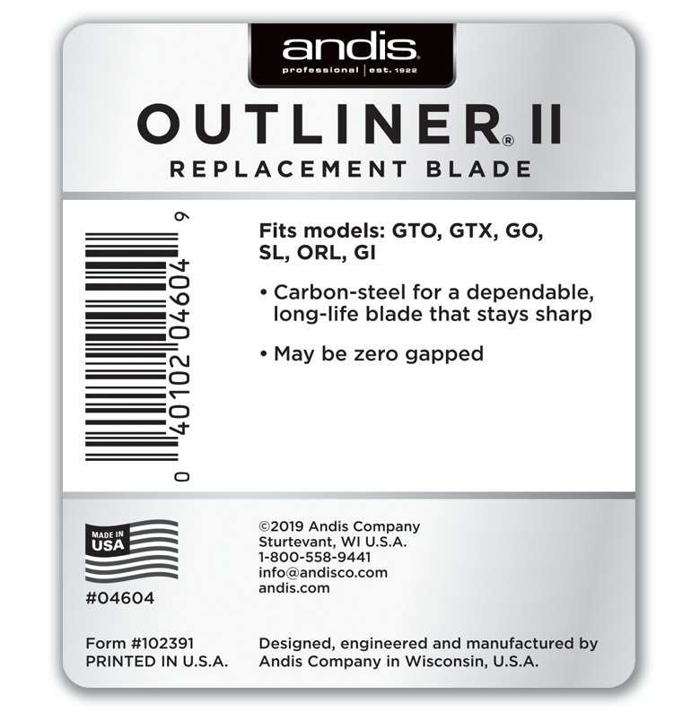 Andis Outliner II Replacement Blade