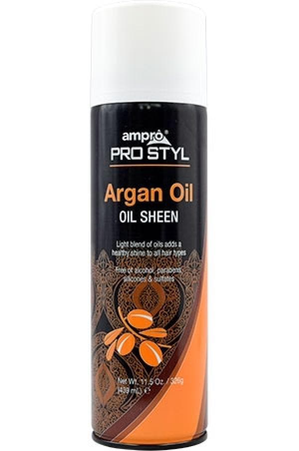 Ampro Pro Styl Argan Oil Sheen Spray (11.5oz) - Deluxe Beauty Supply