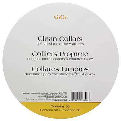 GiGi Clean Collars For 14oz warmers - Deluxe Beauty Supply