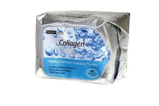 Beauty Treats Makeup Remover Cleansing Tissues - Collagen - Deluxe Beauty Supply