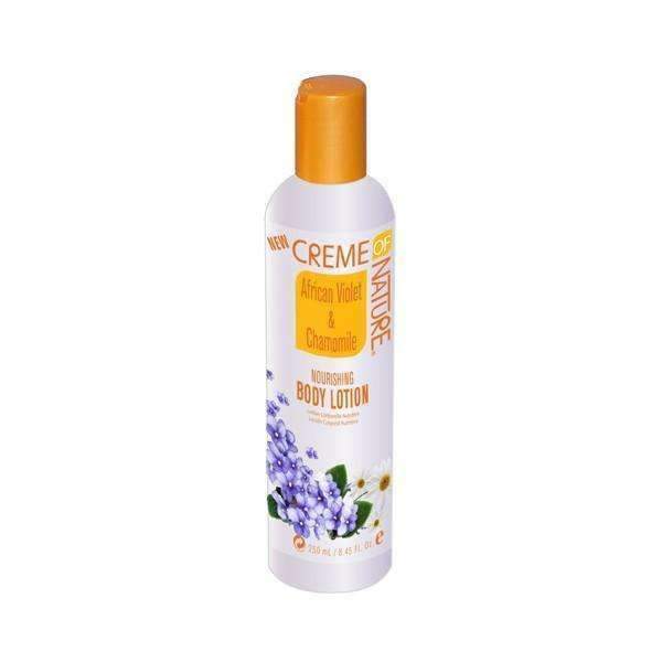 Creme Of Nature African Violet & Chamomile Body Lotion - Deluxe Beauty Supply