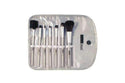 Beauty Treats 7 Piece Brush Set - Metallic Silver #147 - Deluxe Beauty Supply