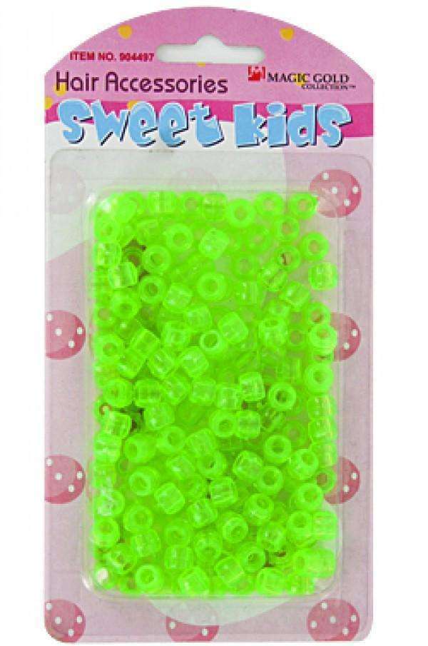 Sweet Kids Hair Beads - Crystal Green #1605 - Deluxe Beauty Supply