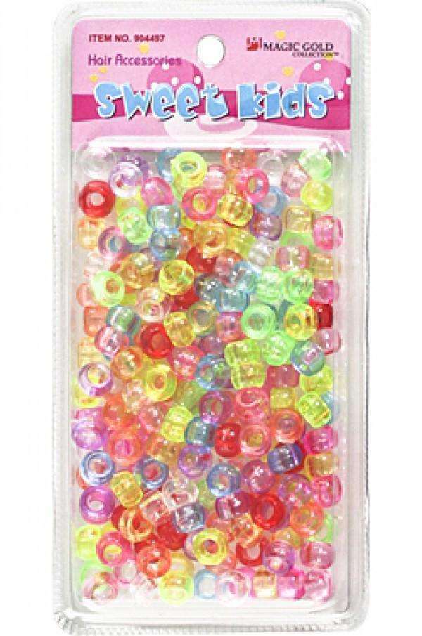Sweet Kids Hair Beads - Crystal Mix #1620 - Deluxe Beauty Supply