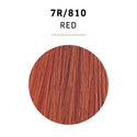 Wella Color Charm Gel Permanent Hair Color - 7R/810 Red