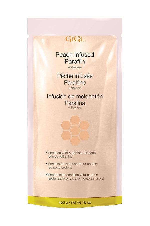 GiGi Peach Infused Paraffin Wax