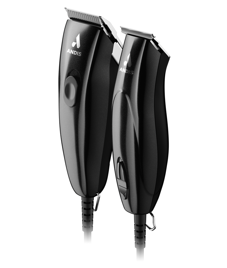 Andis Pivot Motor Clipper & Trimmer Combo - Black