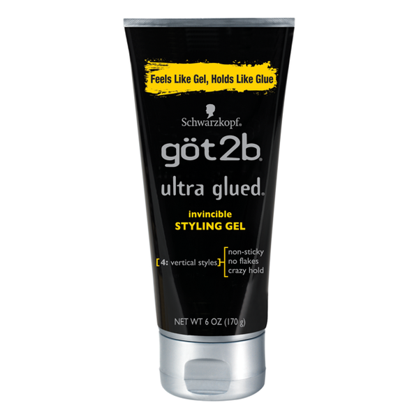 got2b Ultra Glued Invincible Styling Gel 6oz - Deluxe Beauty Supply