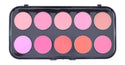 Beauty Treats 10 Color Matte Blush Palette #358 - Deluxe Beauty Supply