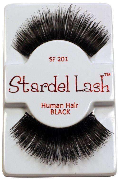 Stardel Lash 100% Human Hair Lashes - SF 201 Black - Deluxe Beauty Supply