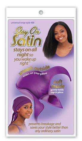 Stay On Satin Universal Wrap - Style 488 Assorted - Deluxe Beauty Supply