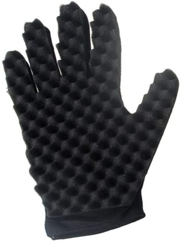 Magic Gold Hair Curling Sponge Brush Glove - Deluxe Beauty Supply