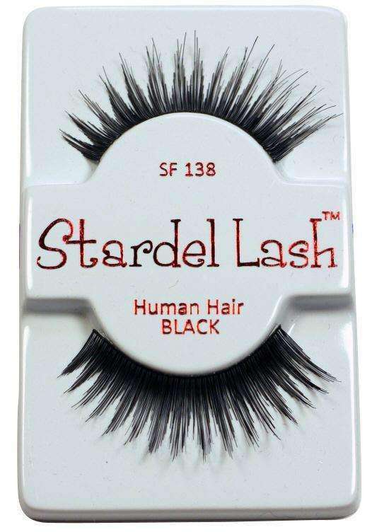 Stardel Lash 100% Human Hair Lashes - SF 138 Black - Deluxe Beauty Supply