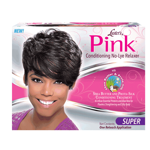 Pink No Lye Relaxer Kit -Super - Deluxe Beauty Supply