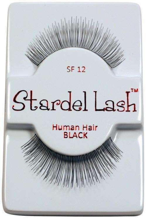 Stardel Lash 100% Human Hair Lashes - SF 12 Black - Deluxe Beauty Supply