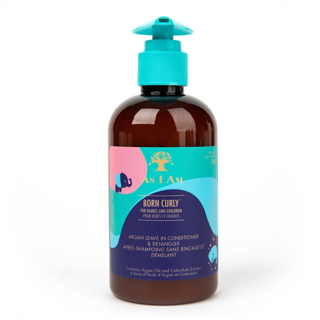 As I Am Born Curly Argan Leave-In Conditioner & Detangler - Deluxe Beauty Supply