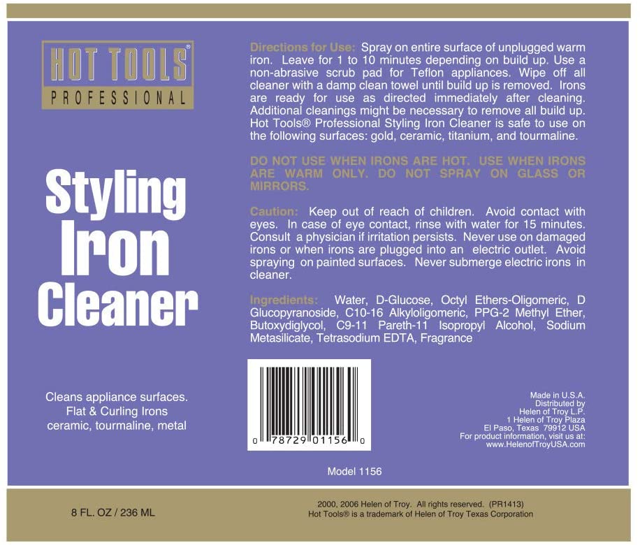 Hot Tools Styling Iron Cleanser 4oz