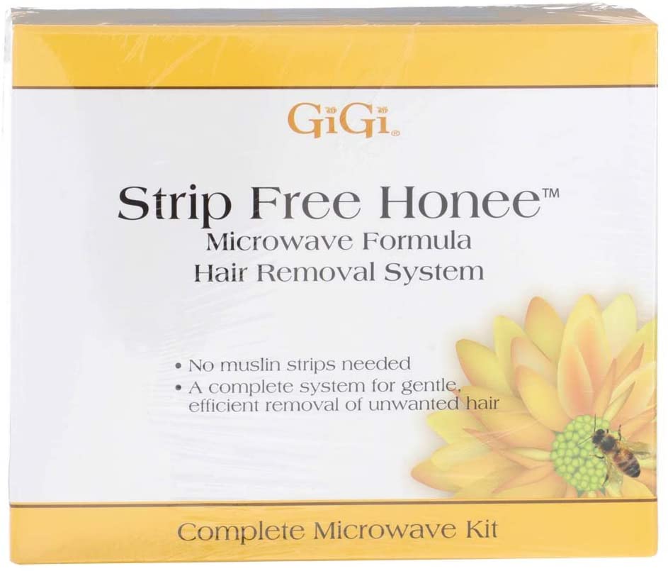 GiGi All Strip Free Honee Microwave Formula Hair Removal Kit - Deluxe Beauty Supply
