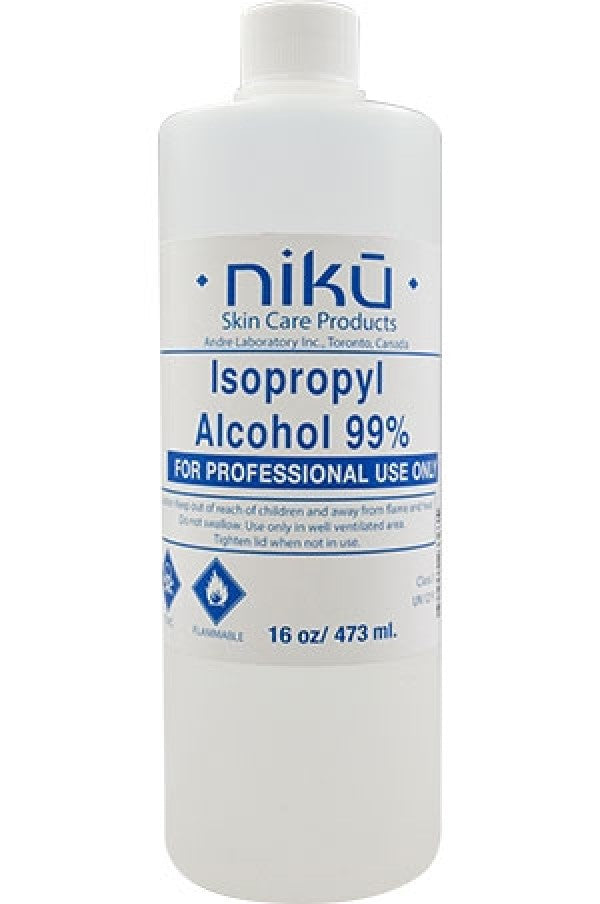 Niku 99% Isopropyl Alcohol 16oz - Deluxe Beauty Supply