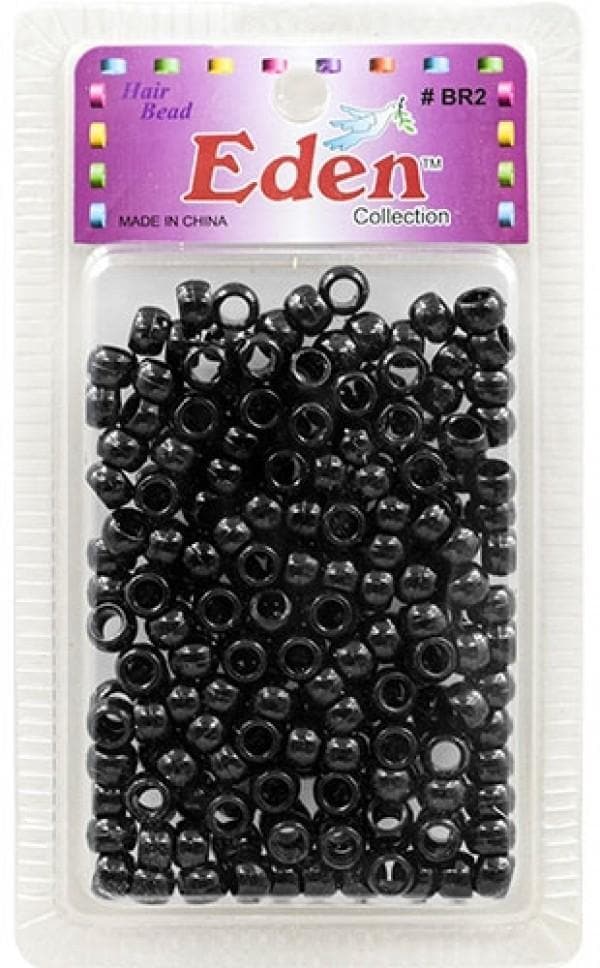Eden Hair Beads - Black #BR2B - Deluxe Beauty Supply
