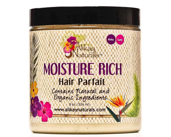 Alikay Naturals Moisture Rich Hair Parfait 8oz - Deluxe Beauty Supply