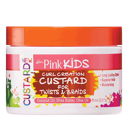 Pink Kids Curl Creation Custard For Twists & Braids - Deluxe Beauty Supply