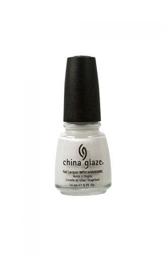 China Glaze Nail Lacquer - White on White