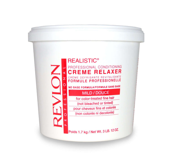 Revlon Realistic No Base Conditioning Crème Relaxer Tub - Mild - Deluxe Beauty Supply