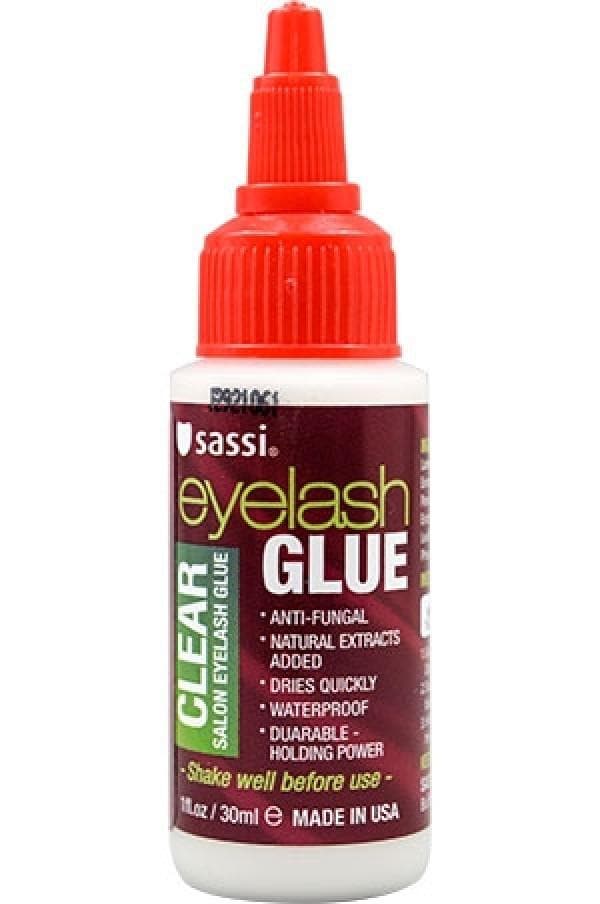 Sassi Eyelash Glue Clear 2 oz - Deluxe Beauty Supply
