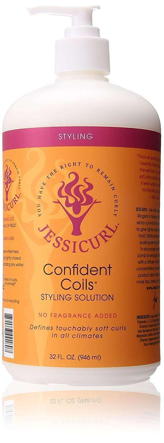 JessiCurl Confident Coils Styling Solution 32oz - Deluxe Beauty Supply