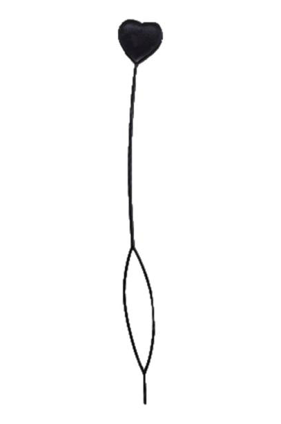 Heart Shaped Black Hair Beading Tool