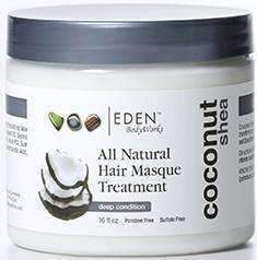 EDEN BodyWorks Coconut Shea Hair Masque Treatment - Deluxe Beauty Supply
