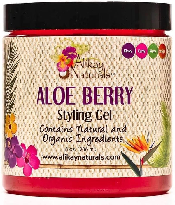 Alikay Naturals Aloe Berry Styling Gel 16oz - Deluxe Beauty Supply