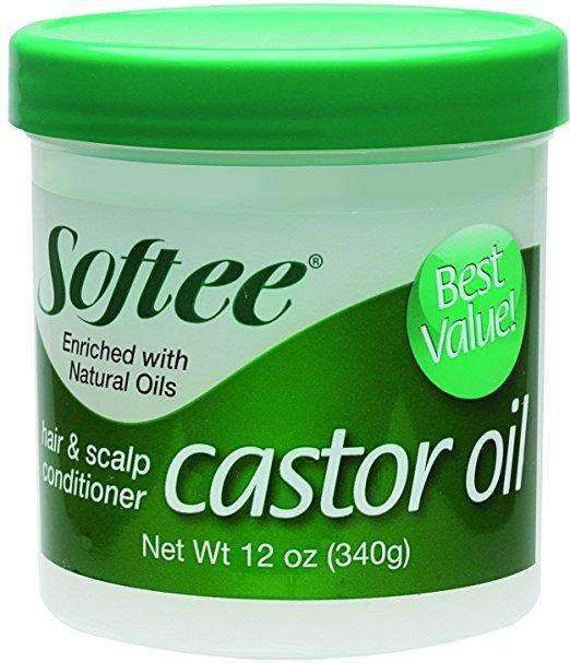 Softee Castor Oil Hair & Scalp Conditioner 12oz - Deluxe Beauty Supply
