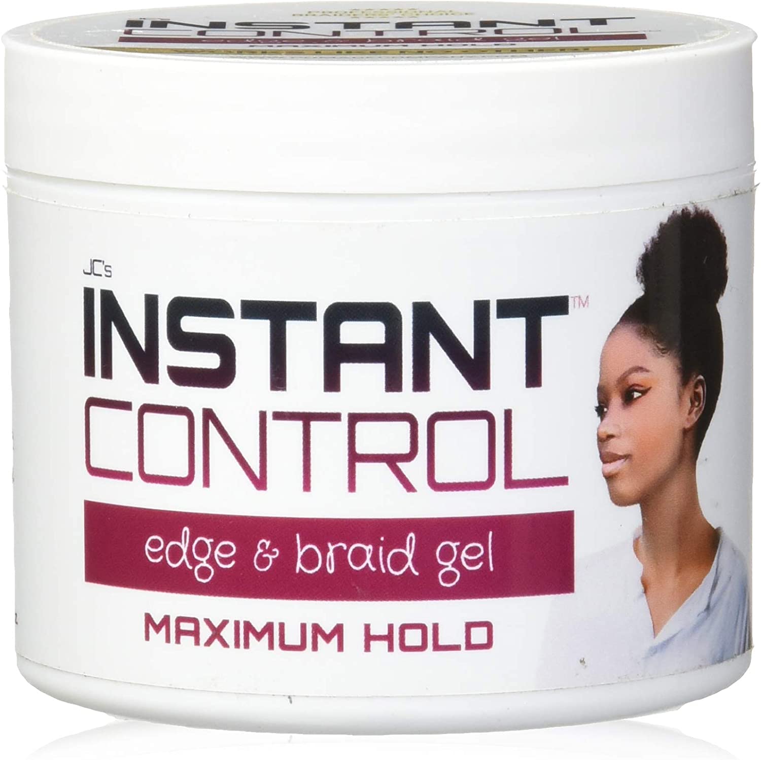 JC's Instant Control Edge & Braid Gel Maximum Hold 8oz