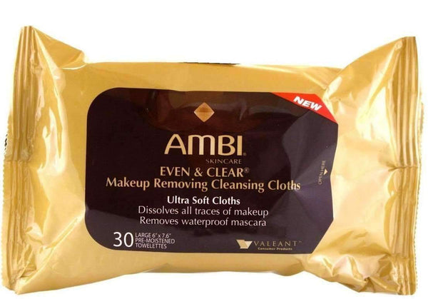Ambi Makeup Remover Cleansing Cloths - Deluxe Beauty Supply