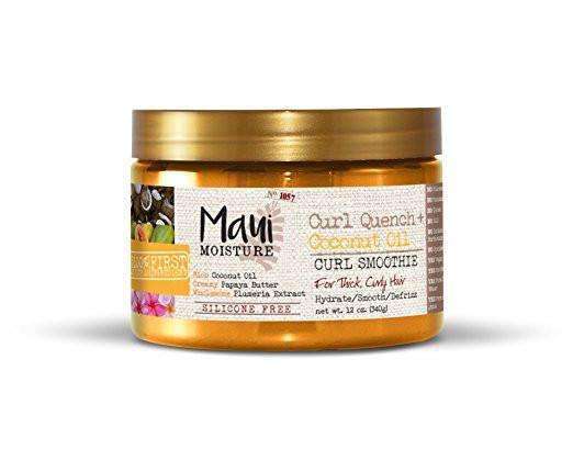 Maui Moisture Curl Quench+ Coconut Oil Curl Smoothie - Deluxe Beauty Supply